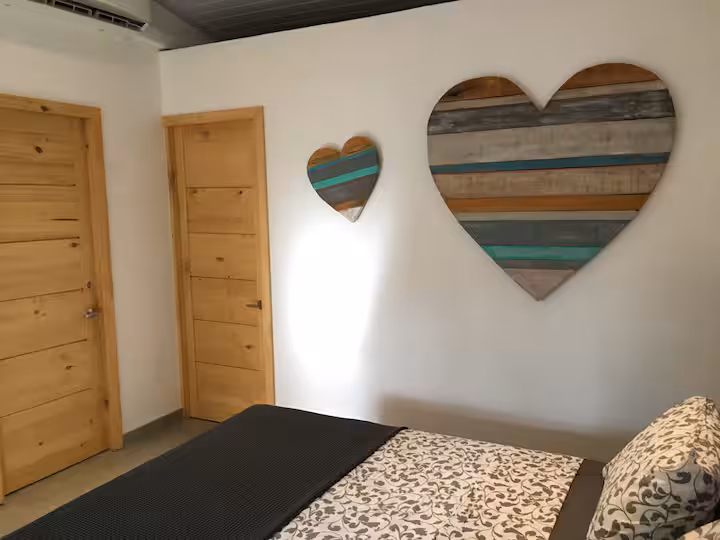Habitación con cama King del Bungalow 1