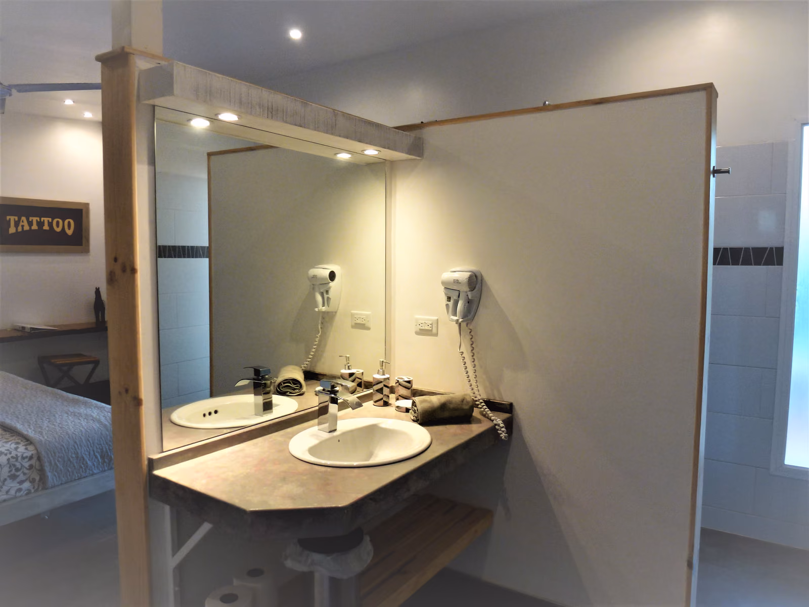 Baño privado del Bungalow 3