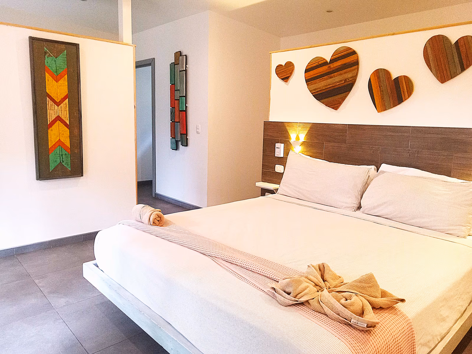 Habitación con cama King del Bungalow 3